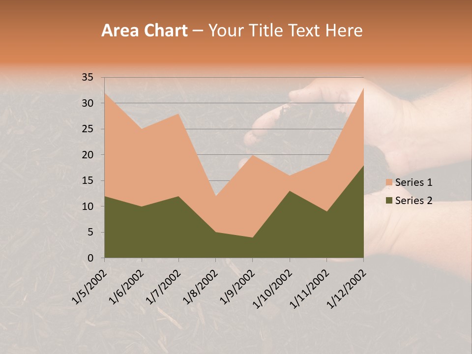 Handful Chips Shredded PowerPoint Template
