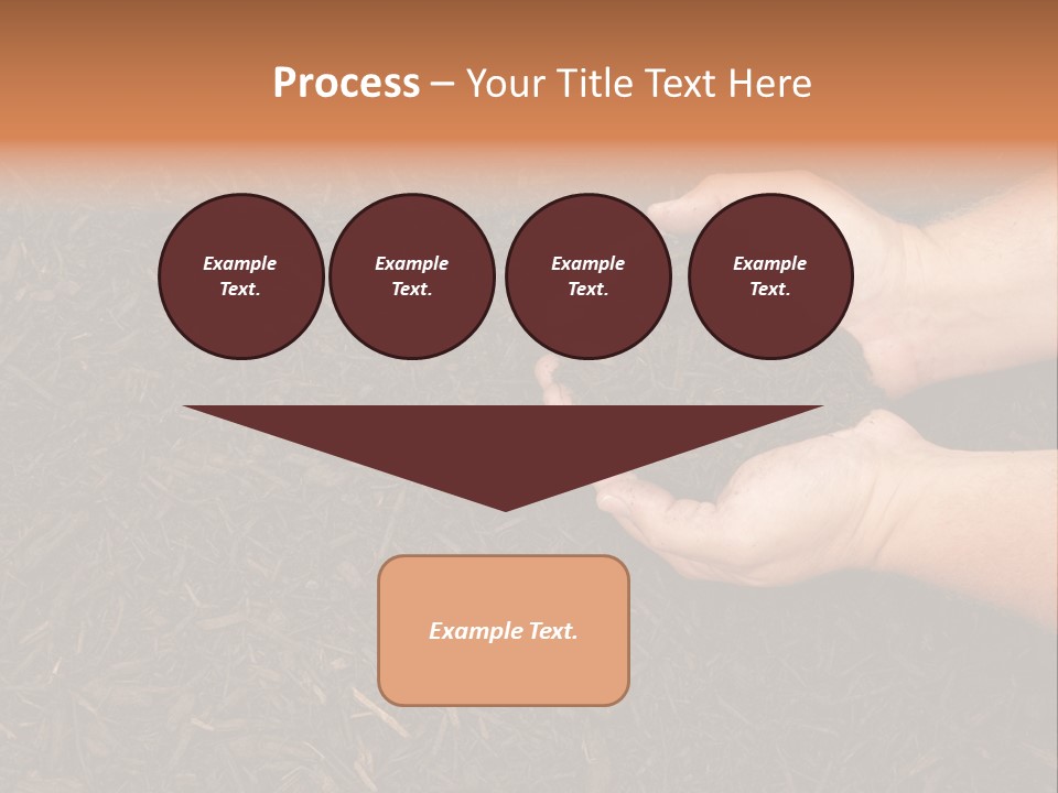 Handful Chips Shredded PowerPoint Template