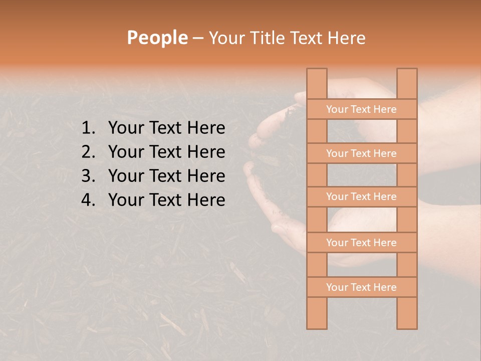 Handful Chips Shredded PowerPoint Template