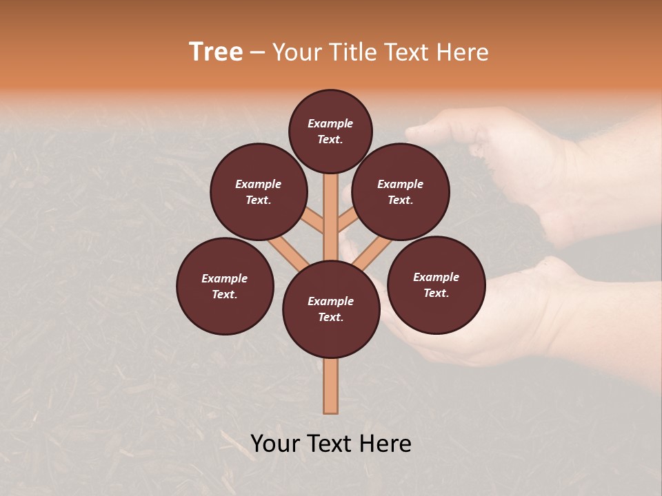 Handful Chips Shredded PowerPoint Template