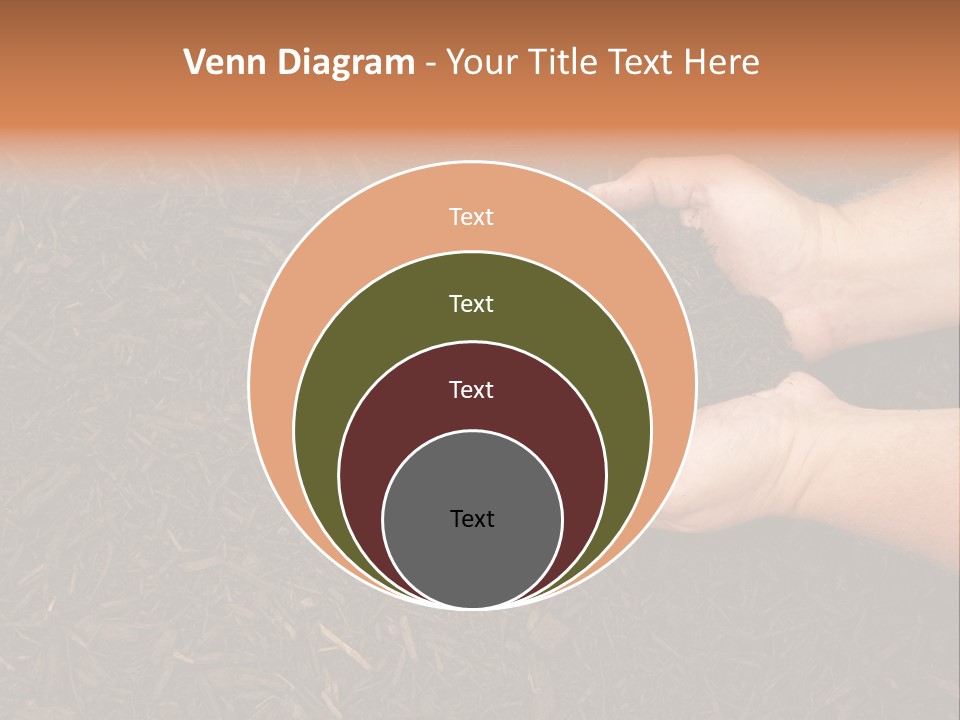 Handful Chips Shredded PowerPoint Template