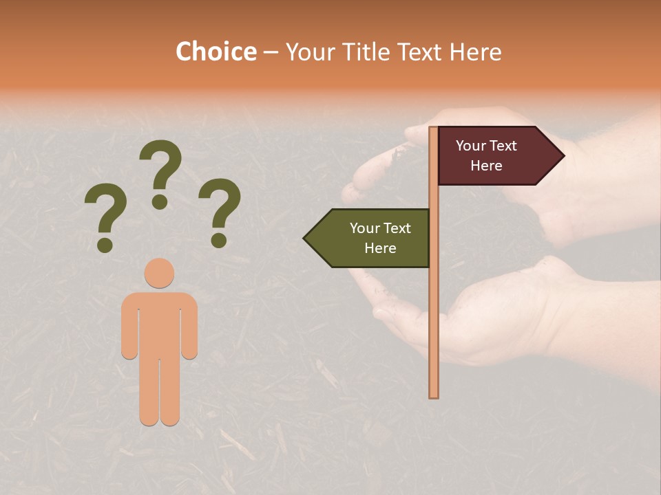 Handful Chips Shredded PowerPoint Template