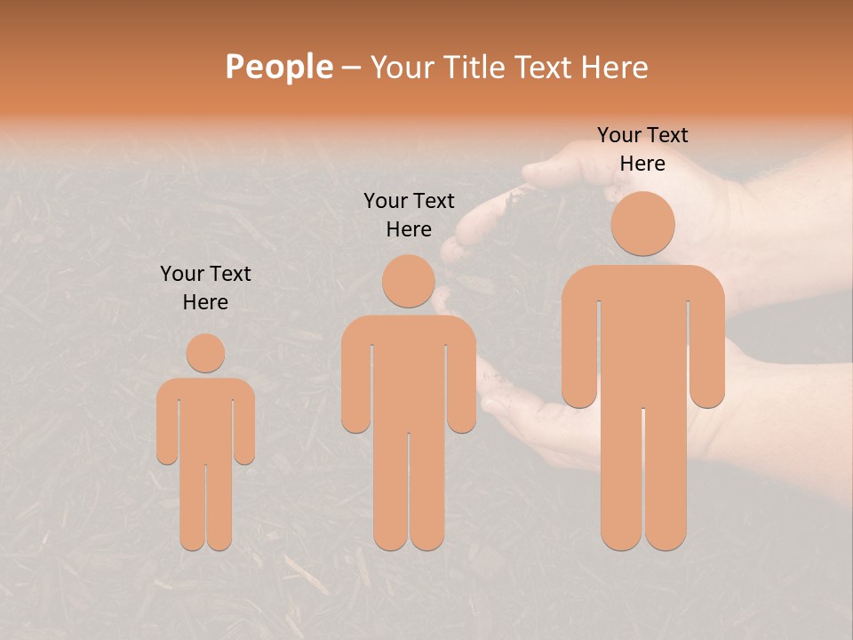 Handful Chips Shredded PowerPoint Template