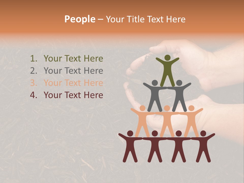 Handful Chips Shredded PowerPoint Template