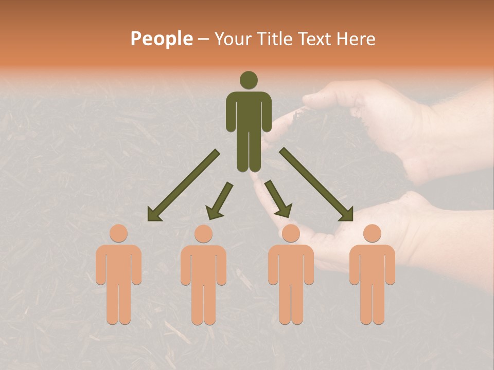 Handful Chips Shredded PowerPoint Template