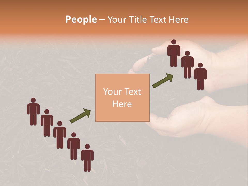 Handful Chips Shredded PowerPoint Template