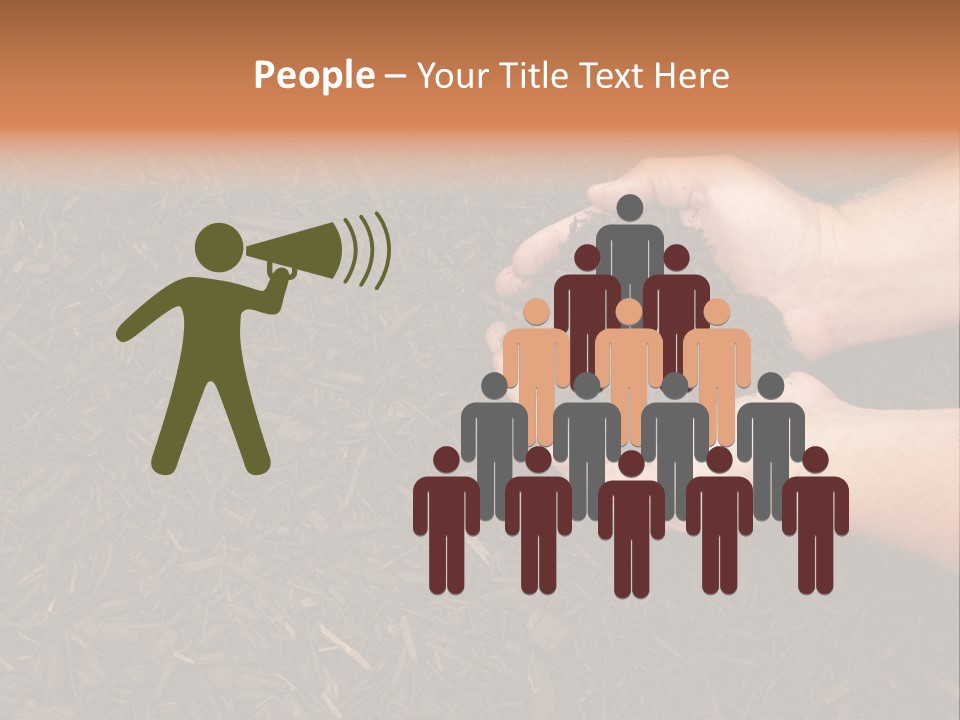 Handful Chips Shredded PowerPoint Template