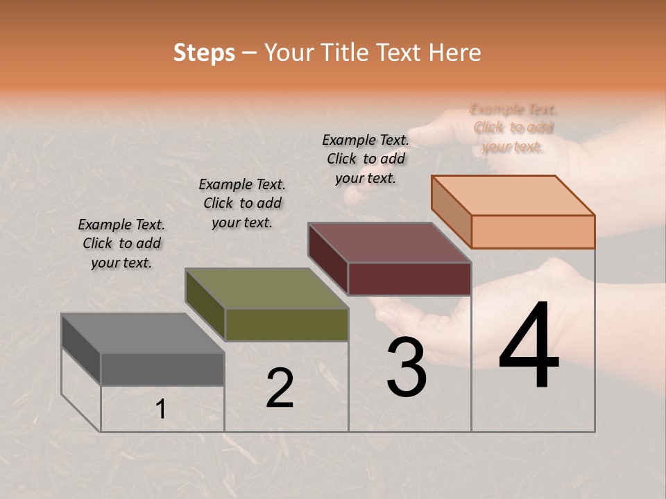 Handful Chips Shredded PowerPoint Template