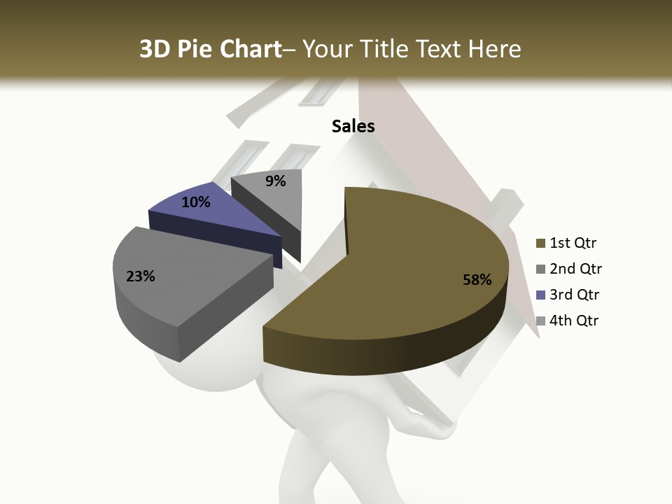 Abstract Business Sale PowerPoint Template