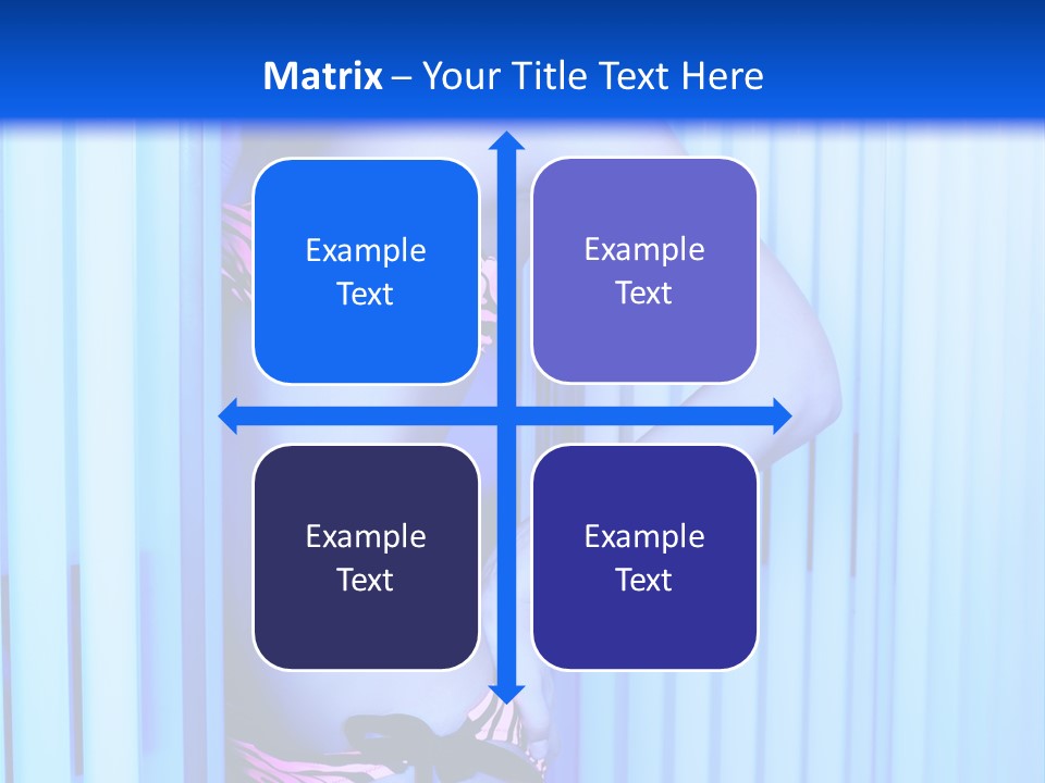 Light Woman  PowerPoint Template