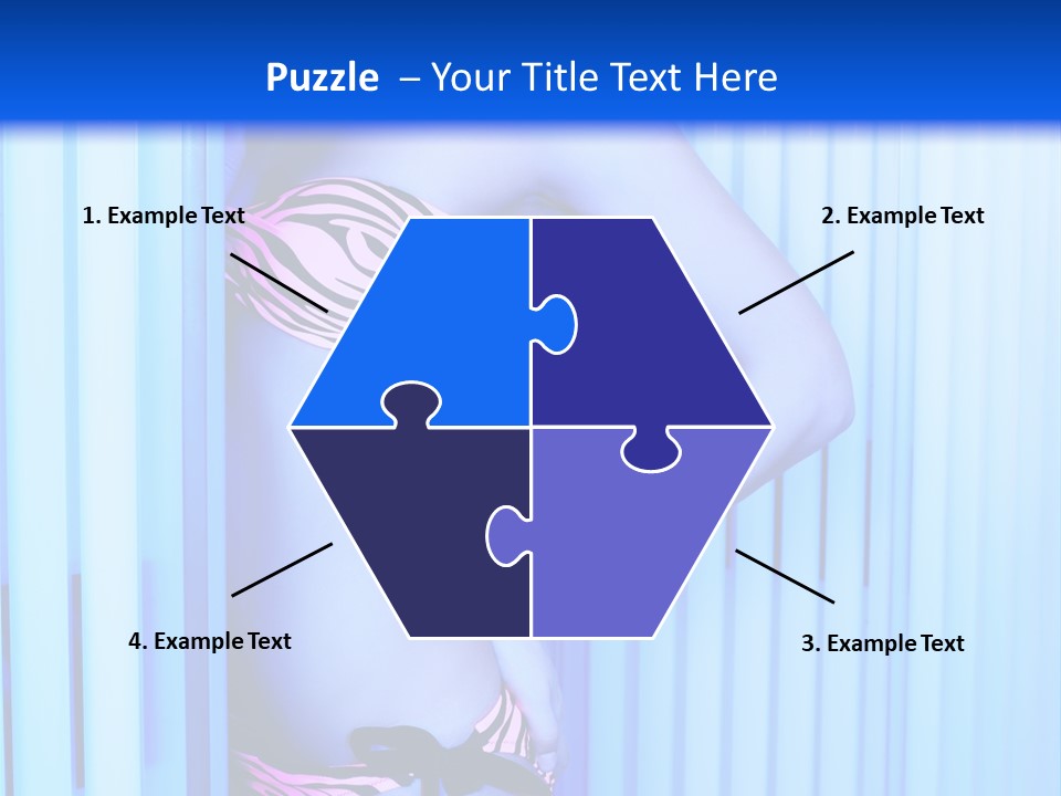 Light Woman  PowerPoint Template