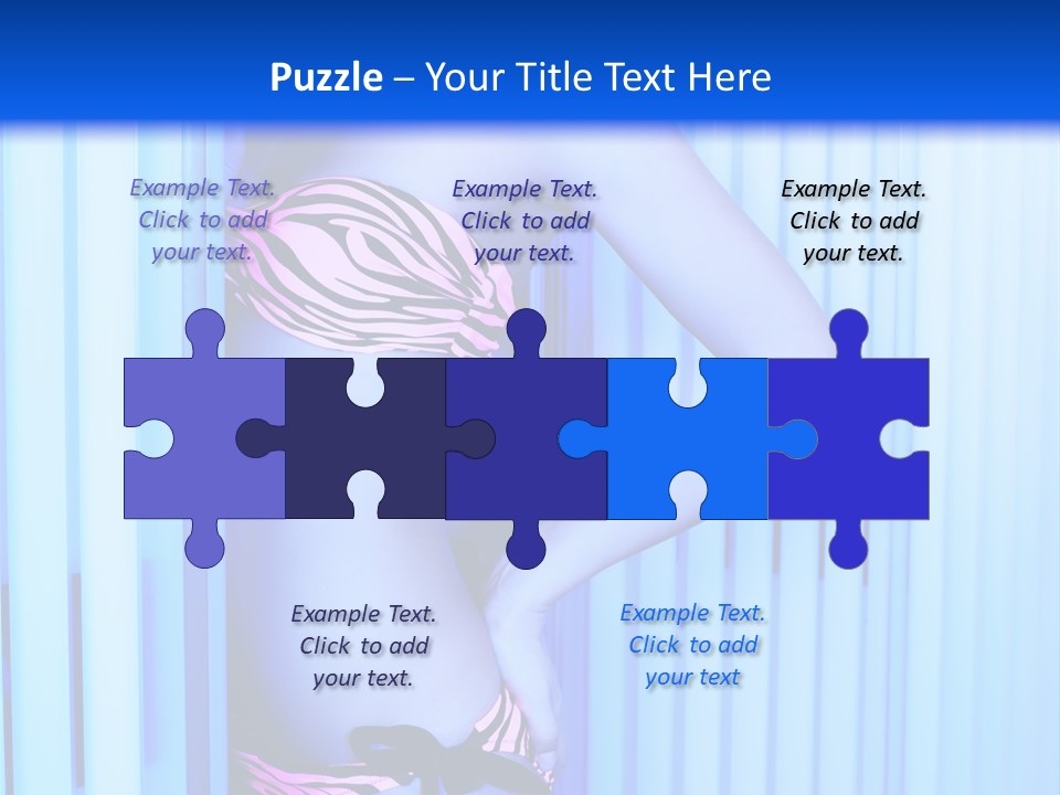 Light Woman  PowerPoint Template