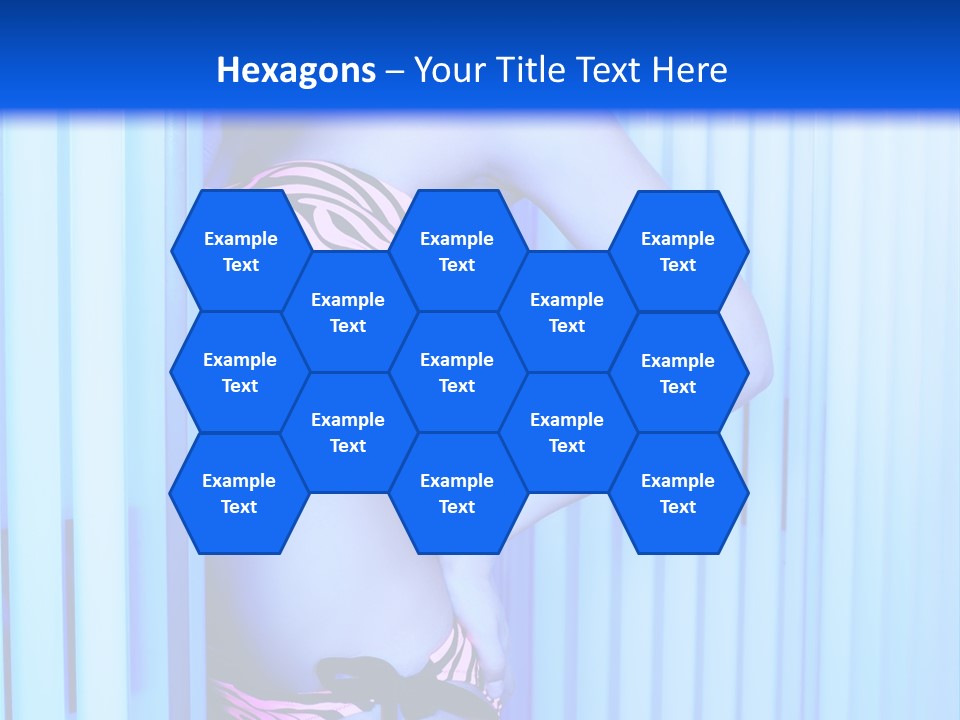 Light Woman  PowerPoint Template