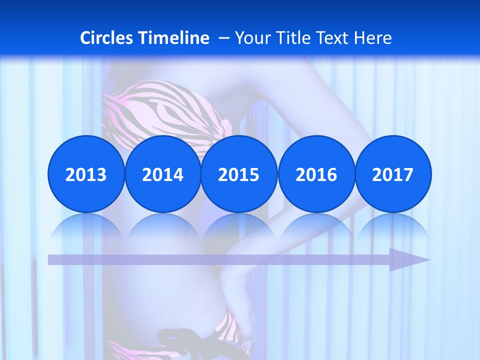 Light Woman  PowerPoint Template