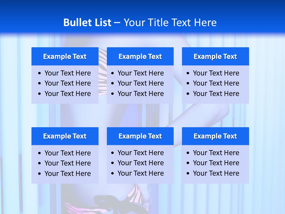 Light Woman  PowerPoint Template