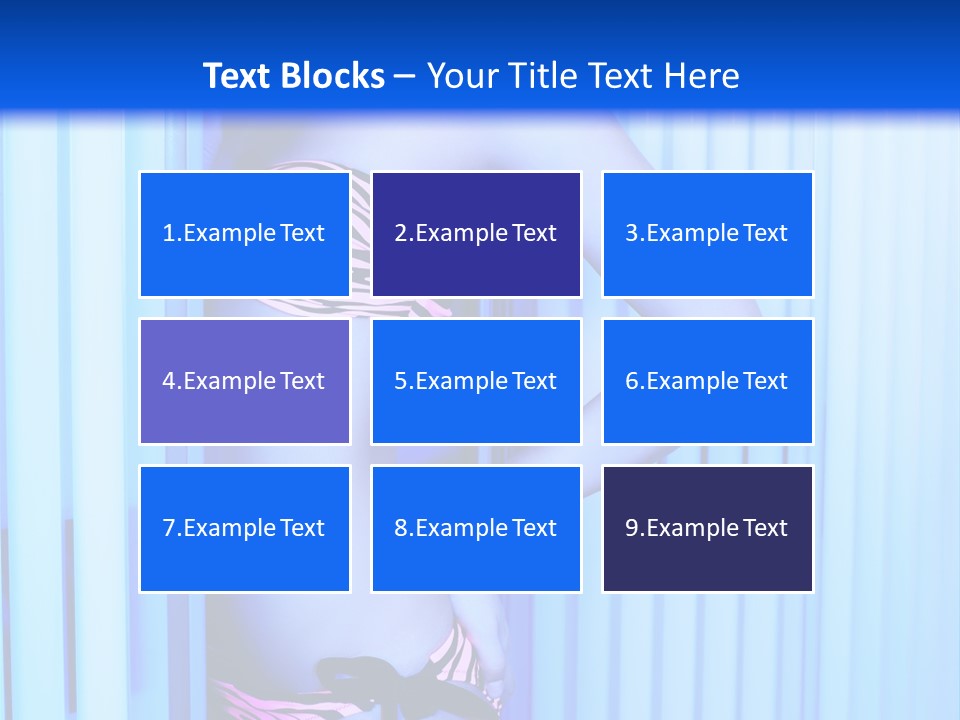 Light Woman  PowerPoint Template