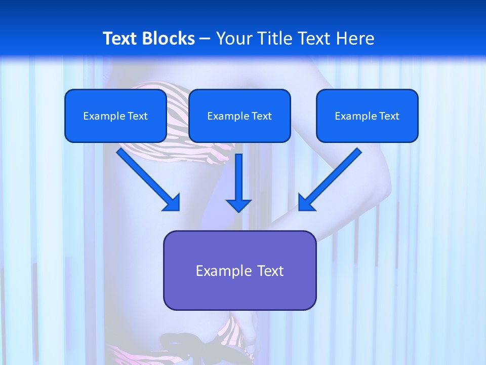 Light Woman  PowerPoint Template