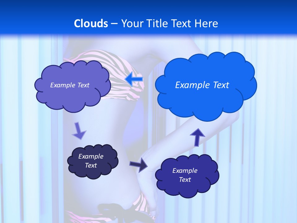 Light Woman  PowerPoint Template