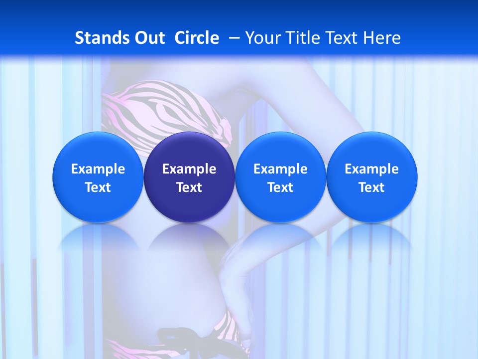 Light Woman  PowerPoint Template