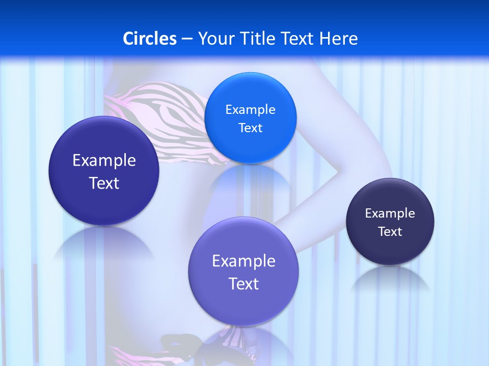 Light Woman  PowerPoint Template