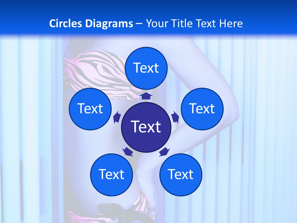 Light Woman  PowerPoint Template