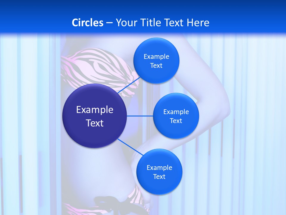 Light Woman  PowerPoint Template