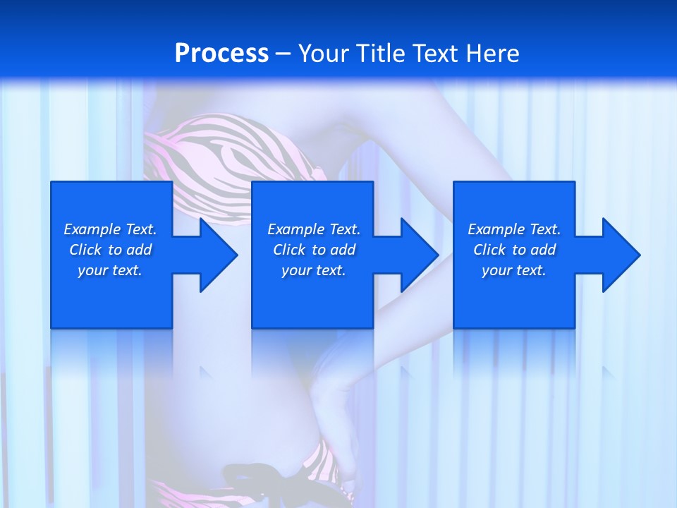 Light Woman  PowerPoint Template