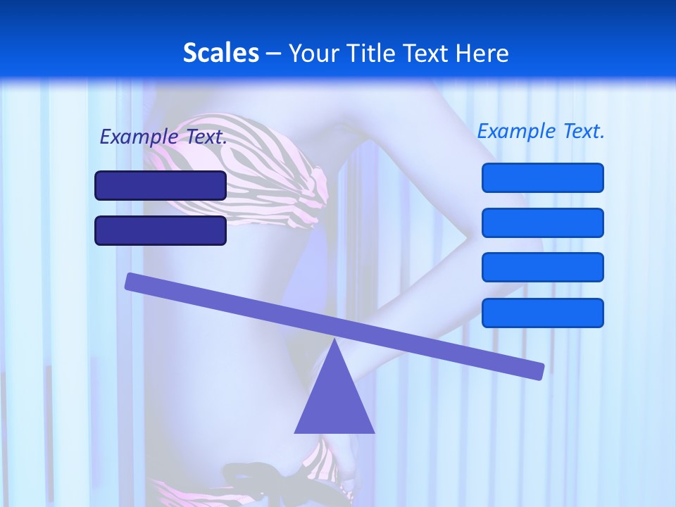 Light Woman  PowerPoint Template