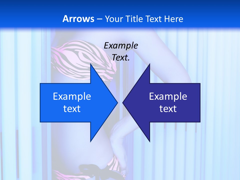 Light Woman  PowerPoint Template