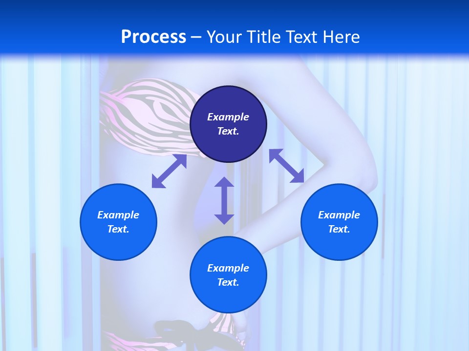 Light Woman  PowerPoint Template