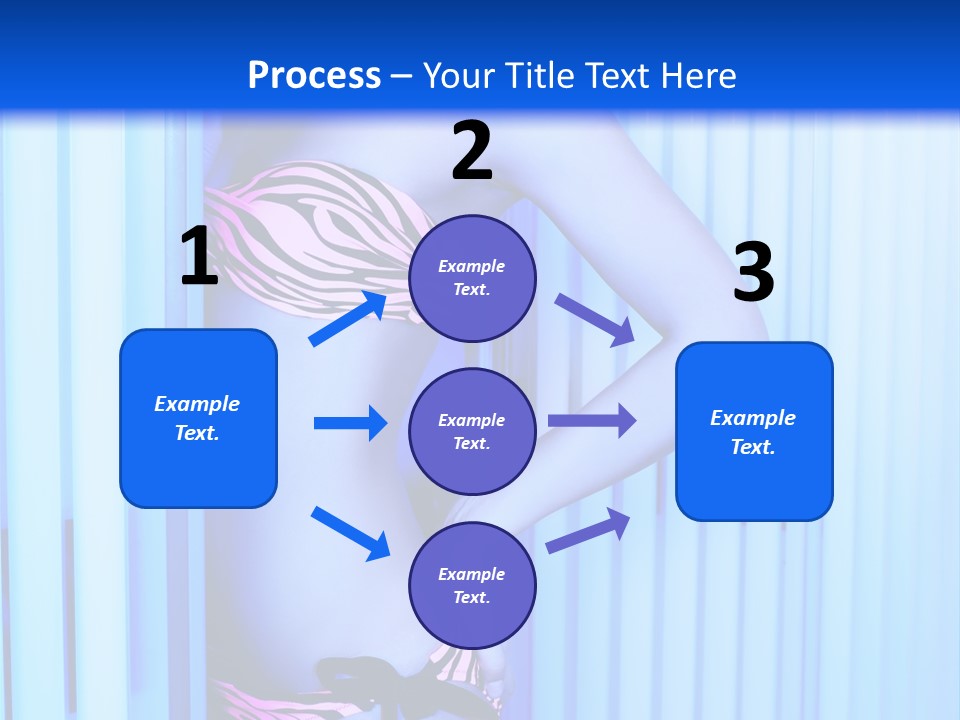 Light Woman  PowerPoint Template