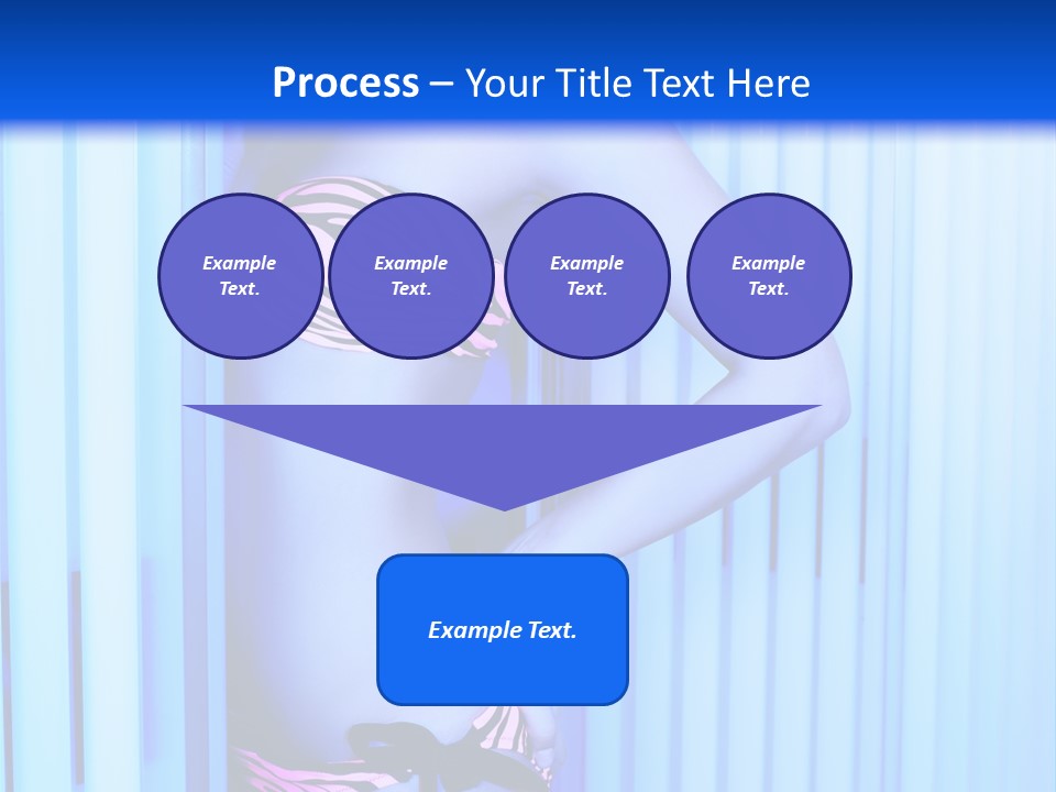 Light Woman  PowerPoint Template