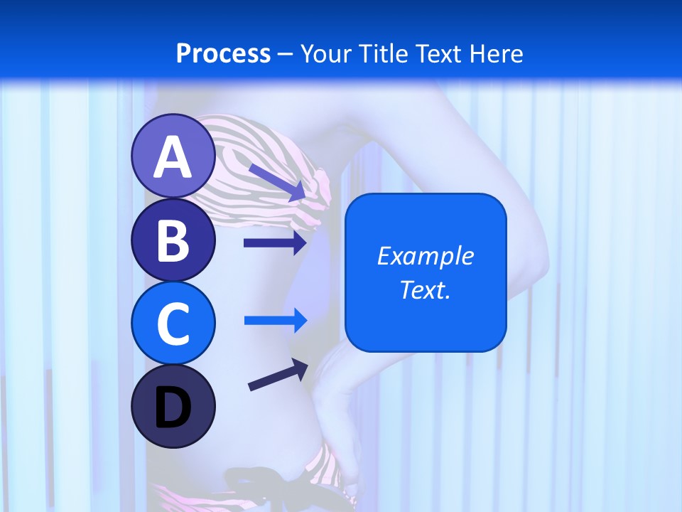 Light Woman  PowerPoint Template