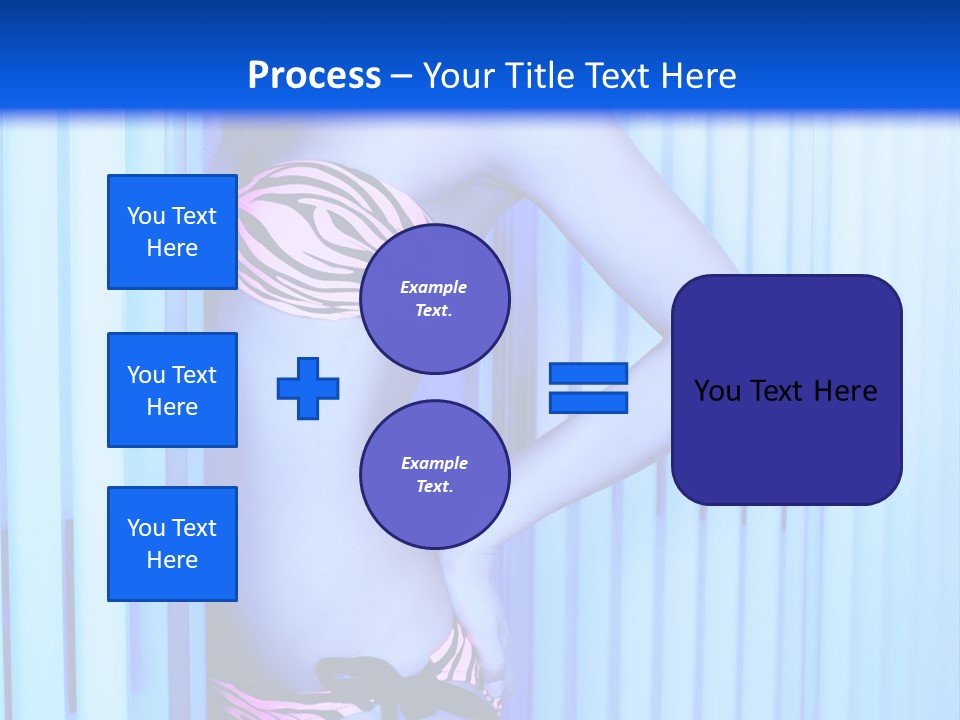 Light Woman  PowerPoint Template