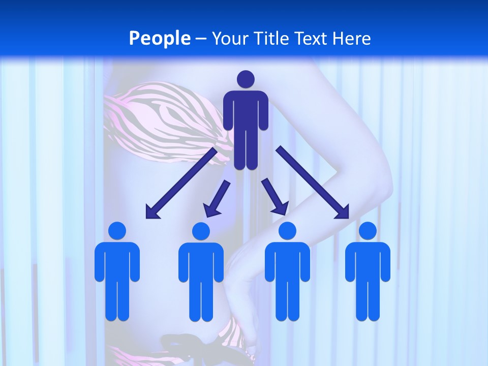 Light Woman  PowerPoint Template