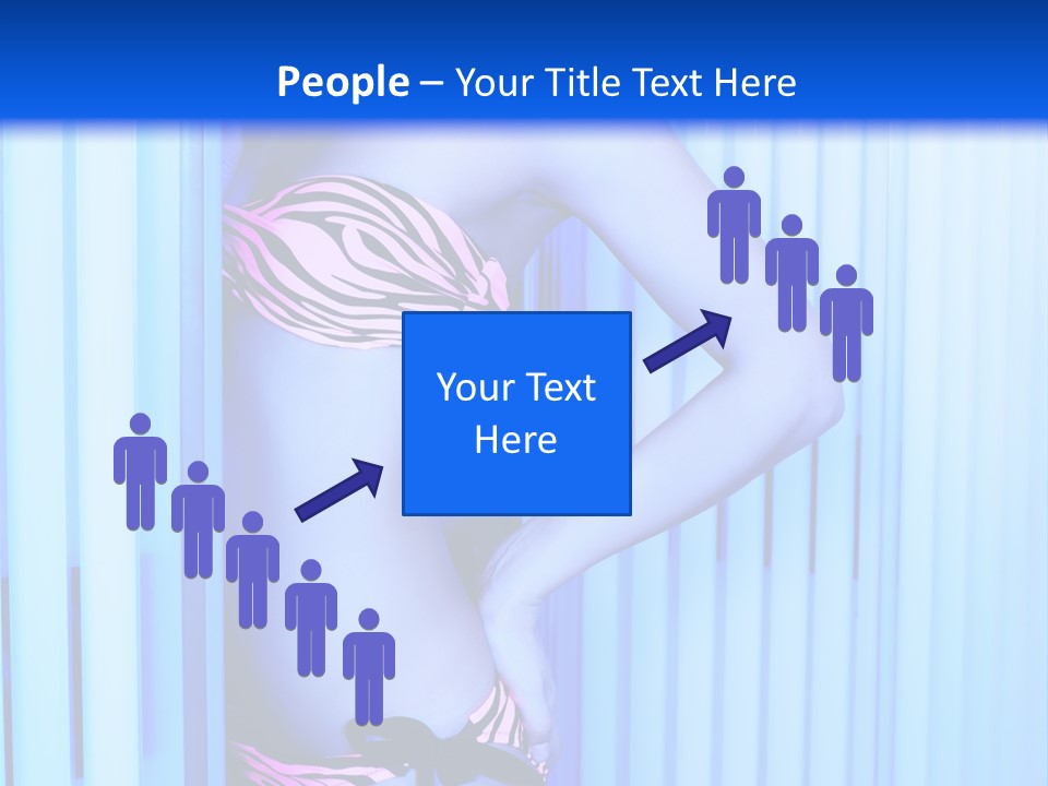 Light Woman  PowerPoint Template