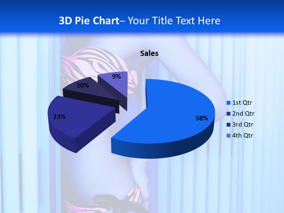 Light Woman  PowerPoint Template
