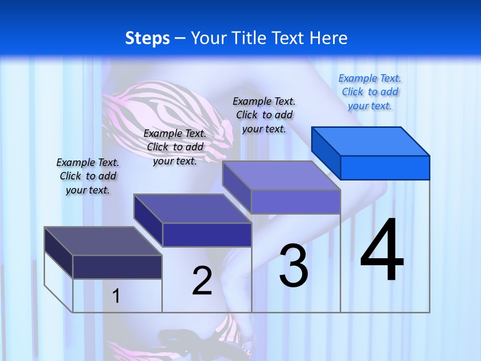 Light Woman  PowerPoint Template