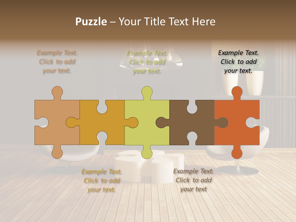 Furniture Convenience Interior PowerPoint Template