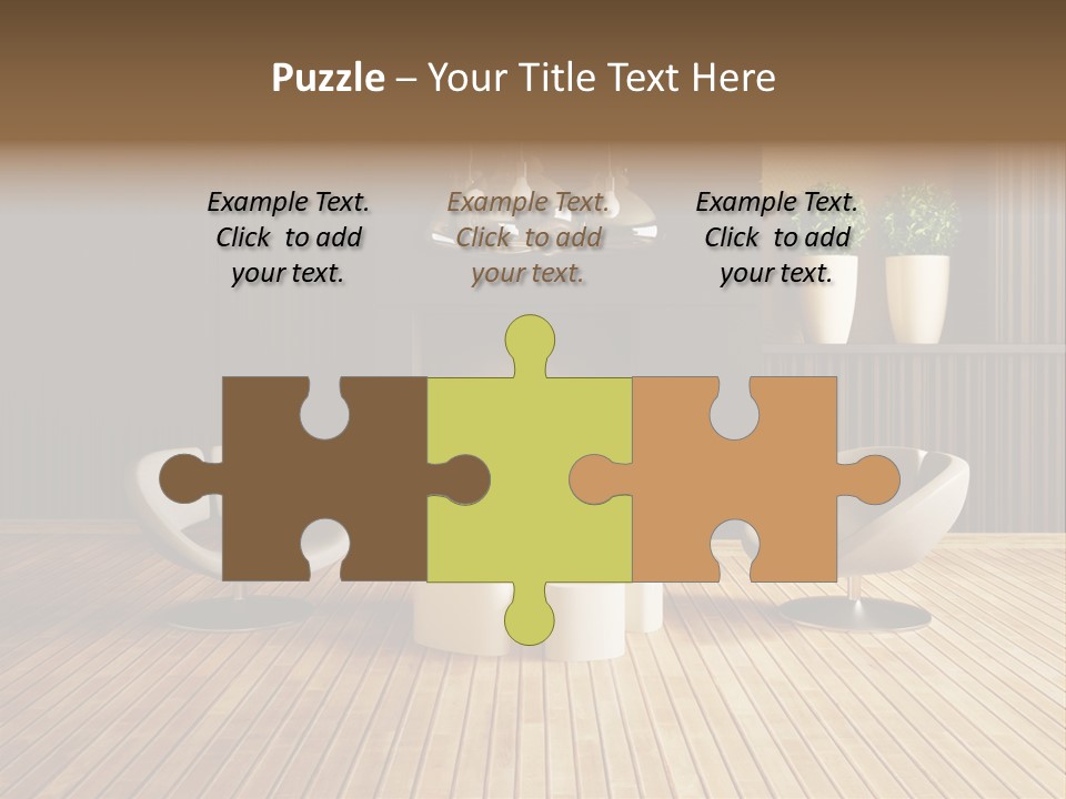 Furniture Convenience Interior PowerPoint Template