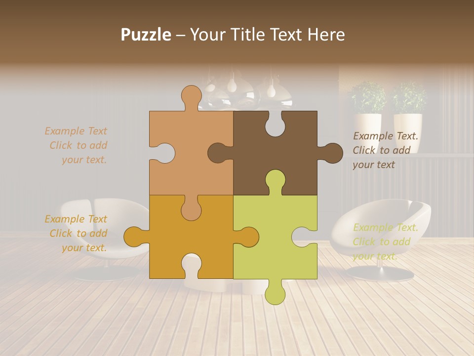 Furniture Convenience Interior PowerPoint Template