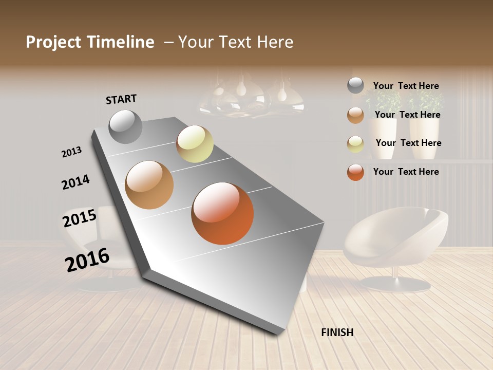 Furniture Convenience Interior PowerPoint Template