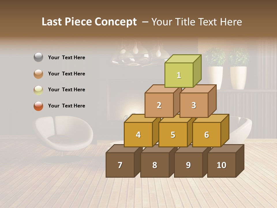 Furniture Convenience Interior PowerPoint Template