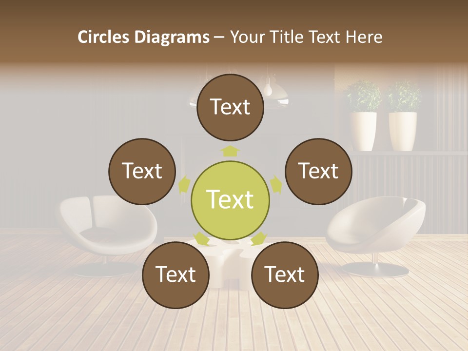 Furniture Convenience Interior PowerPoint Template