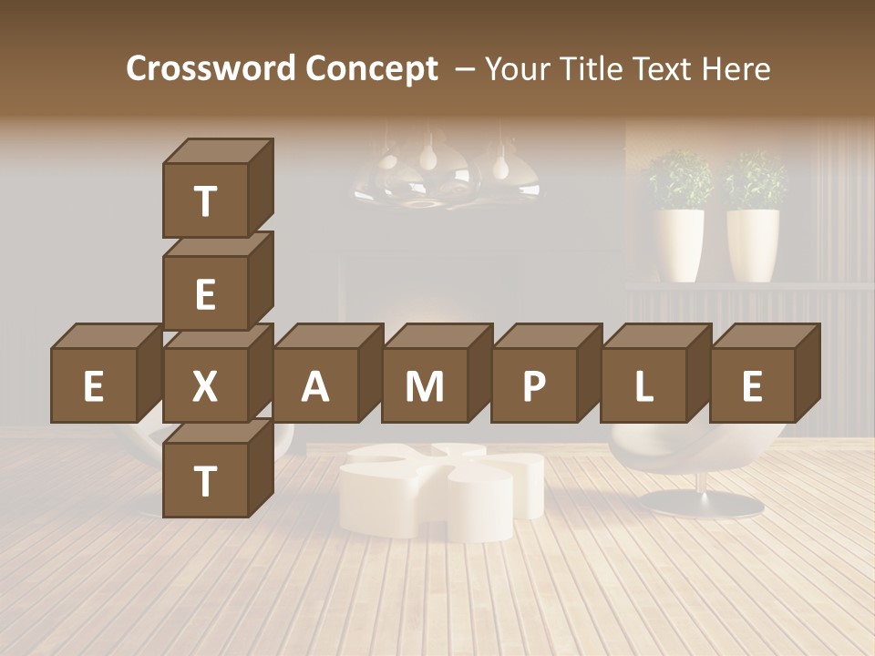 Furniture Convenience Interior PowerPoint Template