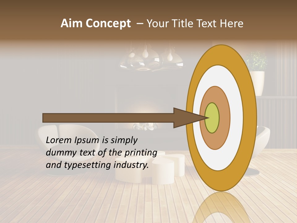 Furniture Convenience Interior PowerPoint Template