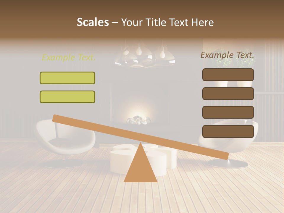 Furniture Convenience Interior PowerPoint Template