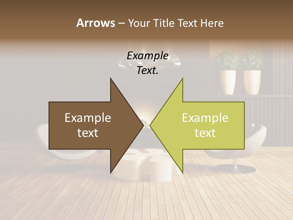 Furniture Convenience Interior PowerPoint Template