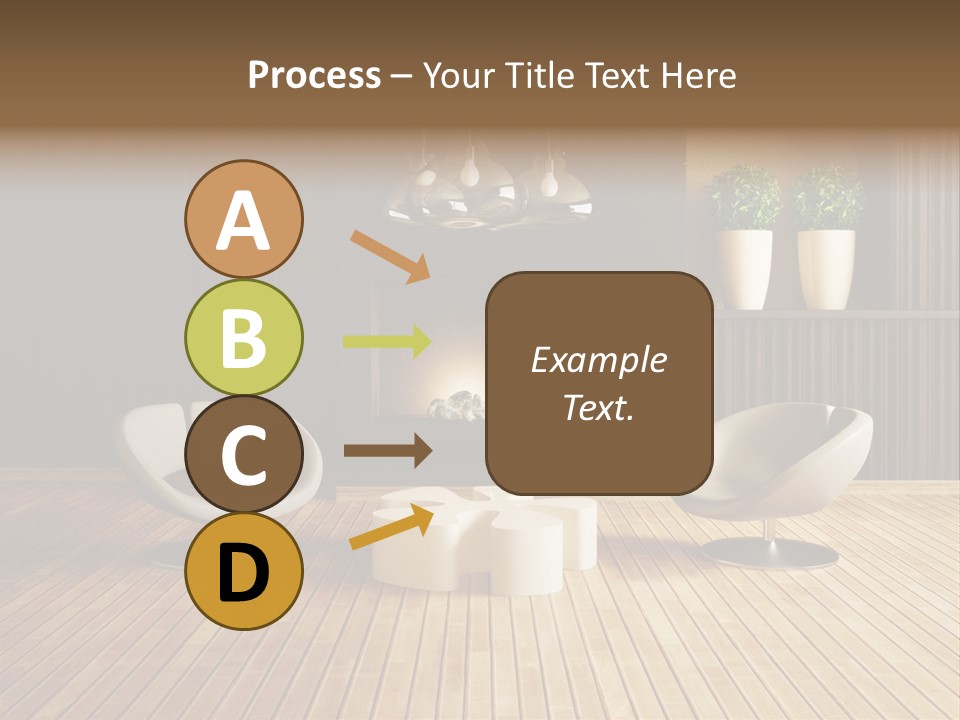 Furniture Convenience Interior PowerPoint Template