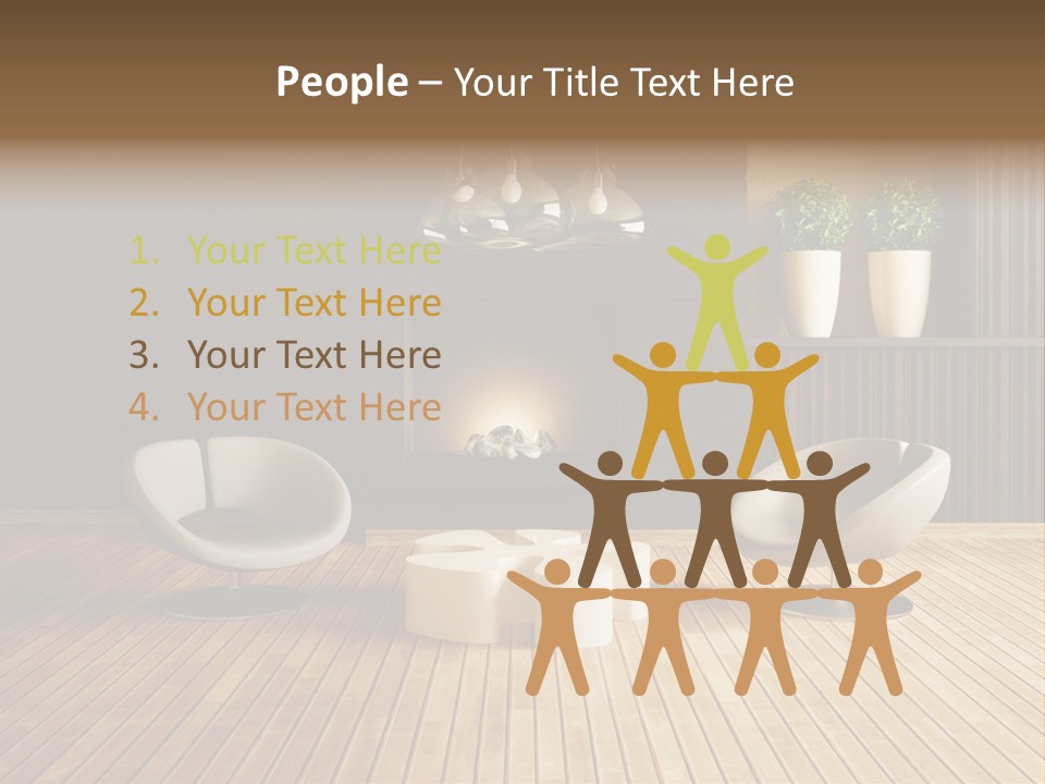 Furniture Convenience Interior PowerPoint Template